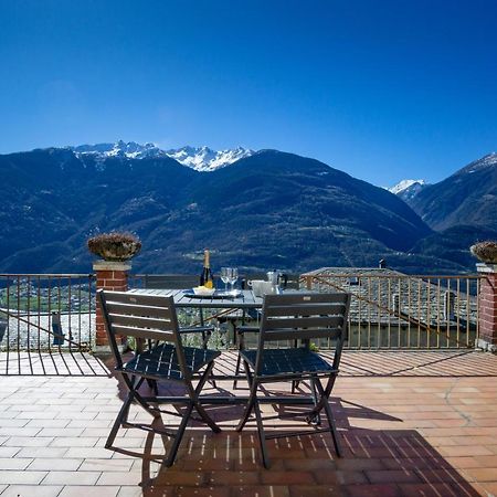 Poggiridenti Panoramic Apartment Italian Alps Valtellina Near Sondrio, Tirano מראה חיצוני תמונה