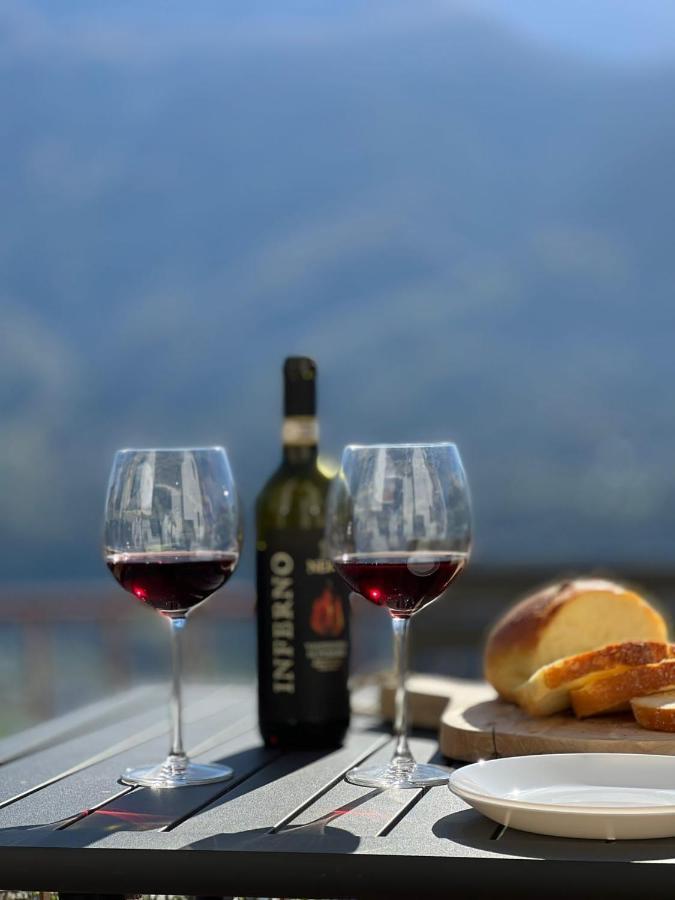 Poggiridenti Panoramic Apartment Italian Alps Valtellina Near Sondrio, Tirano מראה חיצוני תמונה