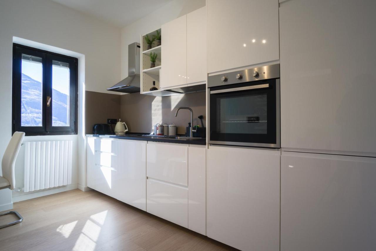 Poggiridenti Panoramic Apartment Italian Alps Valtellina Near Sondrio, Tirano מראה חיצוני תמונה